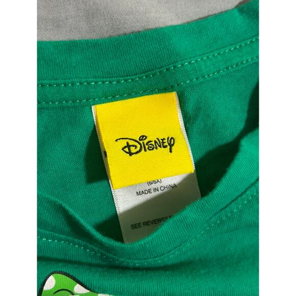 Disney Girls Green Minnie Clover T-Shirt - Size 6/6x - Picture 4 of 6